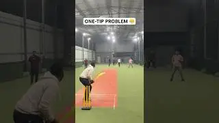One-Tip Problem 😱 Box Cricket Thrills & Chills 🥶 #cricket #shorts #funny