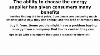 Energy Deregulation | Benefits of Energy Deregulation