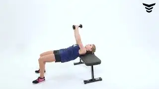Cross Bench Dumbbell Pullover - Chest & Back Compound Exercise