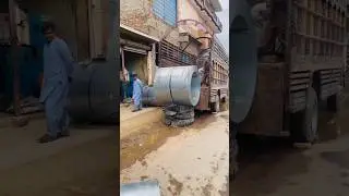 Why Unrolling a Steel Coil Is One of the Most Dangerous Jobs! #shorts #SteelCoil