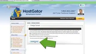 How to change primary Domain Name in hostgater