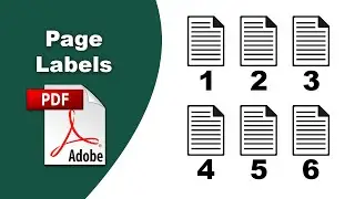 How to Add Sequential Page Labels in a PDF Files using Adobe Acrobat Pro DC