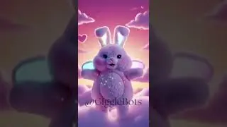 Cutest Pink Teddy Dancing in the Air! 🧸💃| Must-See Funny Teddy Dance| GiggleBots