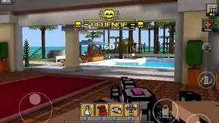 Pixel gun 3d Laser Minigun Review