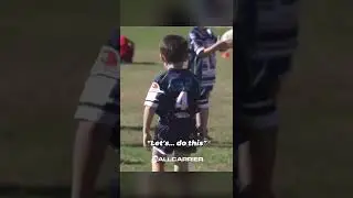 Kid Gets Mic'd Up During A Rugby Game 😂😂 #shorts