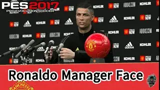 Pes 2017 Cristiano Ronaldo Manager Face For ML