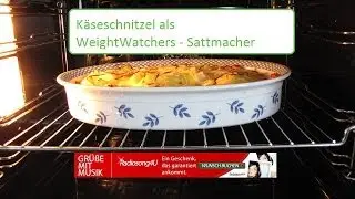 Weight Watchers Sattmacher K&auml;seschnitzel | Smart Points | Rezept
