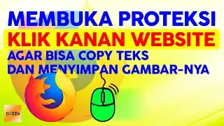 Membuka Proteksi Klik Kanan Situs Website Yang Tidak Bisa Di Simpan