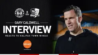 💬 Gary Caldwell post Halifax Town (A) | Exeter City Football Club