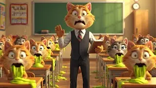 🐾 Cute Baby Kitten’s School Trip Gone Wrong! 😿💚