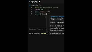 regular expression module part-4 