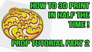 3D Printable Holiday Pixel Prop Tutorial Part 2 - Slicing and 3D Printing FAST, Cheap, & Strong
