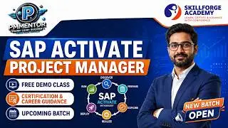 SAP Activate Project Manager Training | Free Demo Class | Certification & Career Guidance