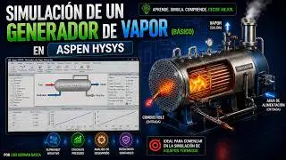 Simulación de un generador de vapor  (Básico) en ASPEN HYSYS