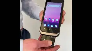 Conker SX5L Rugged Handheld Device in action.