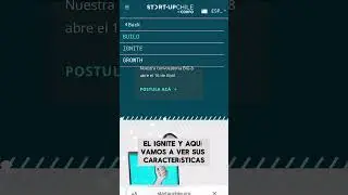 Manual postulaci&oacute;n Startup Chile