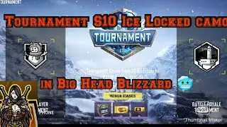 Tournament S10 Ice Locked camo in Big Head Blizzard COD mobile