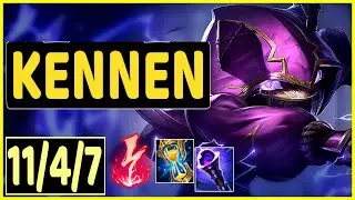 KENNEN VS JAX - 11/4/7 KDA TOP GAMEPLAY GRANDMASTER I