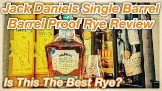 Jack Daniels Single Barrel Barrel Proof Rye Whiskey Review *** Is This For A Non Rye Drinker?