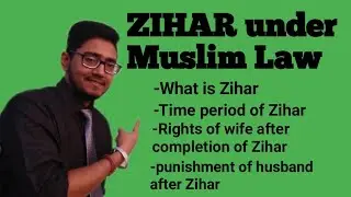 what is zihar under muslim law? zihar as ground of divorce under Muslim law,#zihar #lawwithtwins