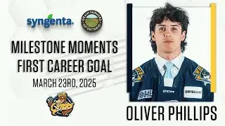 OHL Milestone | First Career Goal | Oliver Phillips