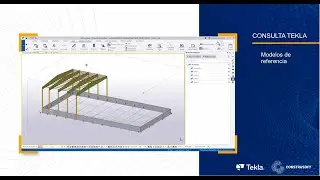 Inserta modelos de referencia en Tekla Structures