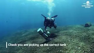 Twinset / Doubles Skills 10 - How To Stage And Re-stage A Deco Tank - Dark Horizon Diving