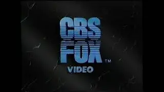 CBS Fox Video   BBC Video 1987