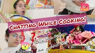 Indian Style Pasta | Ask Jayshree ask Mini Vlog |without onion garlic, cheese and Kids friendly 