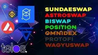 VAMOS MULTIPLICAR CAPITAL? SundaeSwap AstroSwap Position Biswap Omnidex e mais