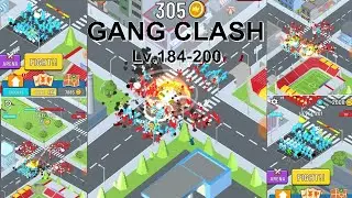 Gang Clash Level 184 - 200 || Gameplay Trailer (iOS, Android)