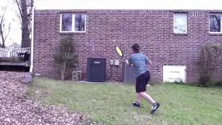 At Home Tennis - Volley Practice