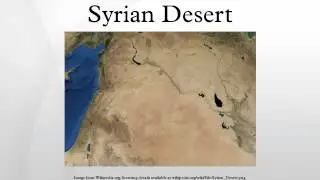 Syrian Desert