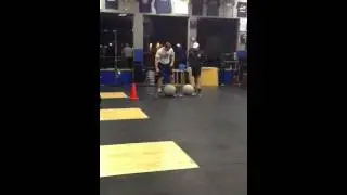 Stone relay at Crossfit Spokane