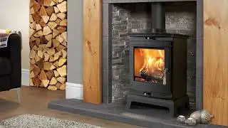 PORTWAY Rochester 5 Multifuel Stove - Black