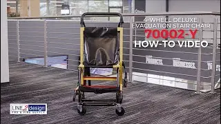 LINE2design Deluxe 4-Wheel Heavy Duty Stair Chair 70002-Y