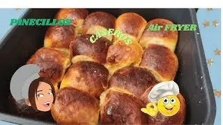 COMO HACER UNOS PANECILLOS EN  AIR FRYER