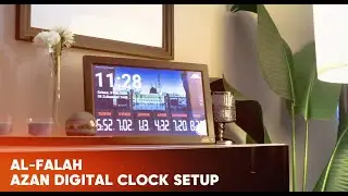 Al-Falah Azan Digital Clock V3 | Unboxing & Setup