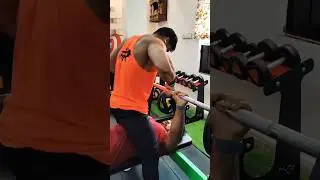 Flat bench press #shorts #gym #fitness #benchpress #ashitfitx #workout #motivation #training #yt