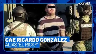 🚨 Detienen a Ricardo Gonz&aacute;lez alias 