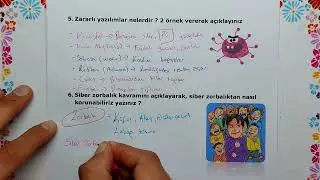 6. Sınıf Bilişim Teknolojileri 1. Dönem 2. Yazılı Yeni (%99 Çıkabilir 😊)