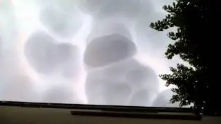 Облака асператус в Германии. Asperatus Clouds. Asperatus Wolken.