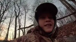West Virginia December Doe Hunting, Deer Down!!!