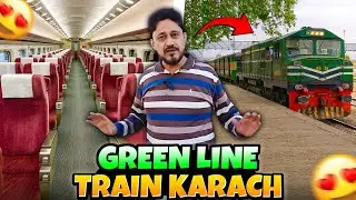 Green Line Train Ticket Cost and Facilities | Karachi to Lahore and Rawalpindi 