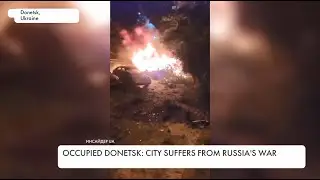 Russians shelled Donetsk, which they occupied, to blame Ukraine