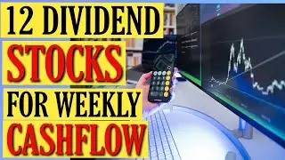 12 Dividend Stocks for Weekly Cash Flow: Build Your Passive Income Portfolio!