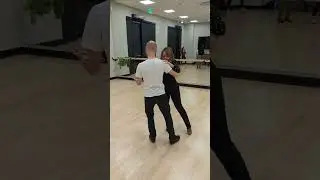 Bachata Sensual 6 - partner work - rotation rock step slide dove release