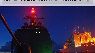 HOW MERCHANT NAVY ANCHOR LIGHTS STILL WORKS #merchantnavy #navy #lights #sea