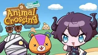 new friends! 【ANIMAL CROSSING: NEW HORIZONS】 【NIJISANJI EN | Ren Zotto】
