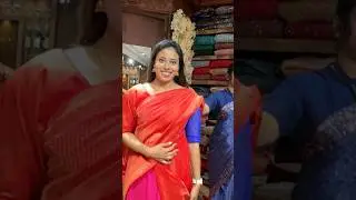 Wedding saree shopping 😍 #shorts #trendingonshorts #shopping
